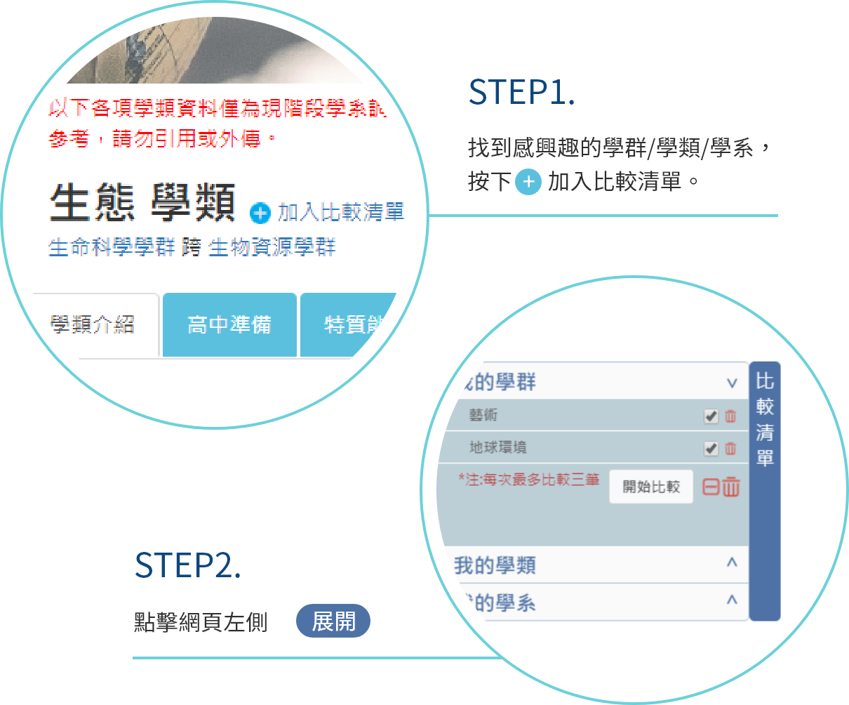 加入比較功能說明圖片