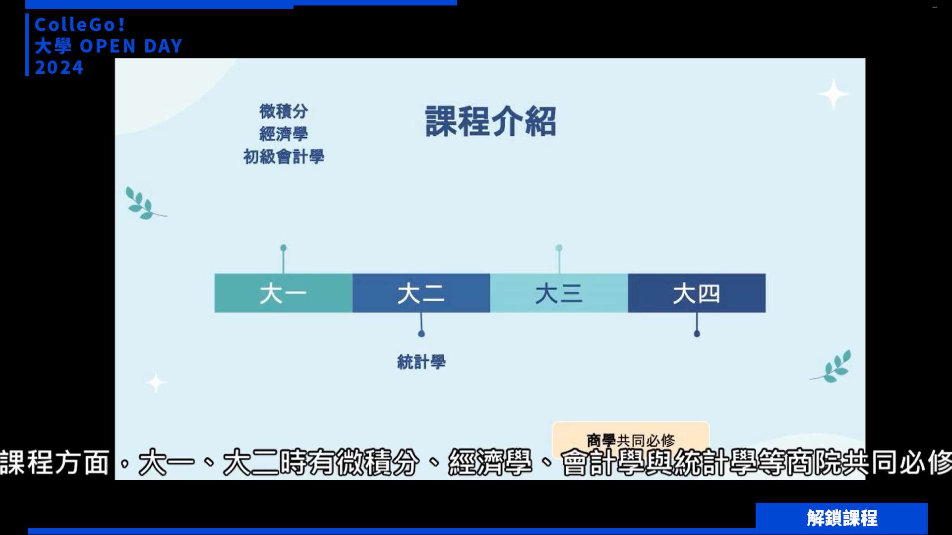 【2024大學OPEN DAY系列影音】解鎖課程｜財經｜國立政治大學風險管理與保險學系